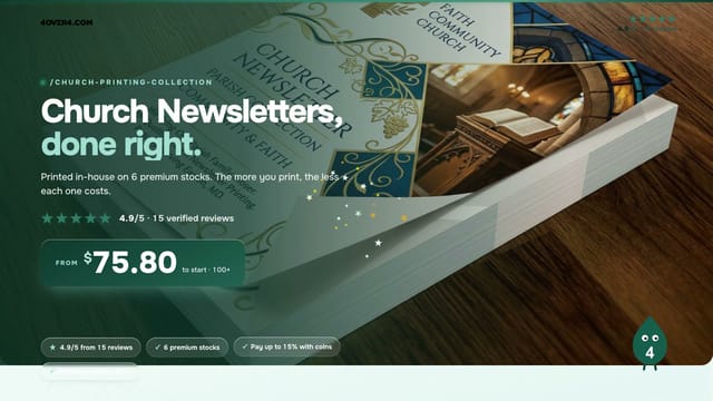 Church Newsletters product video