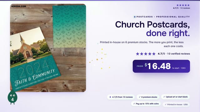 Church Postcards product video