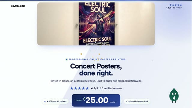 Concert Posters product video