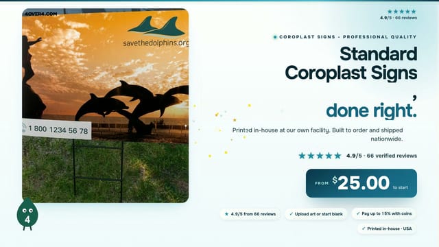 Standard Coroplast Signs product video