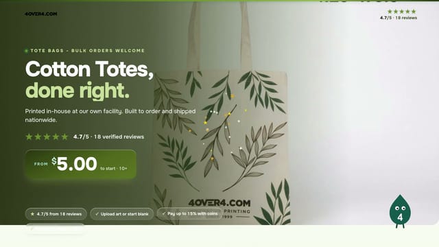 Cotton Totes product video