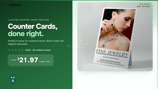 Counter Cards product video