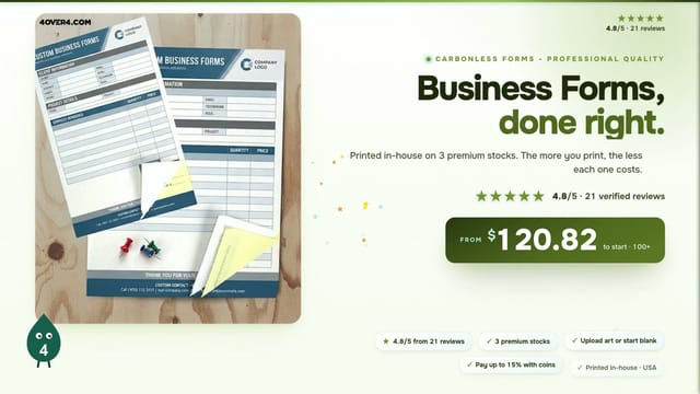 Business Forms product video