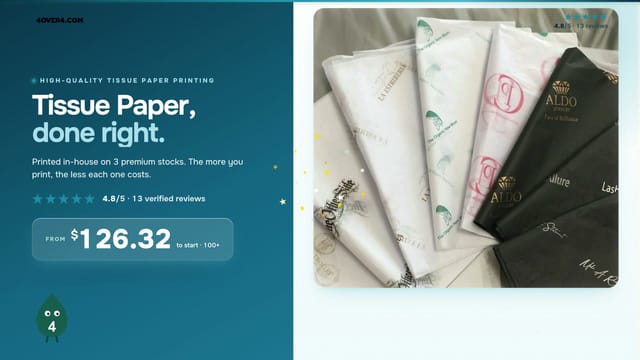 Tissue Paper product video