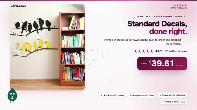 Standard Decals product video