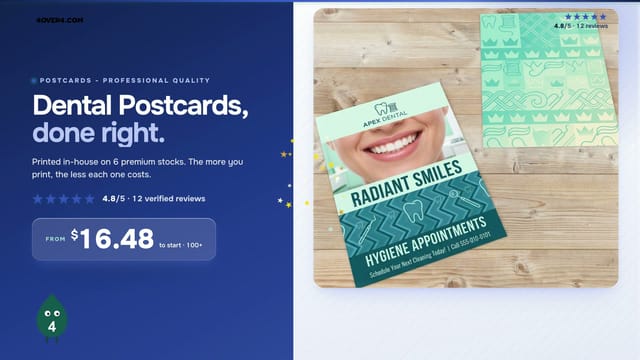 Dental Postcards product video