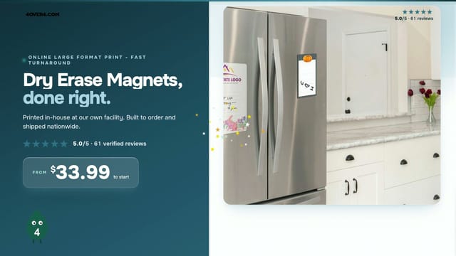 Dry Erase Magnets product video