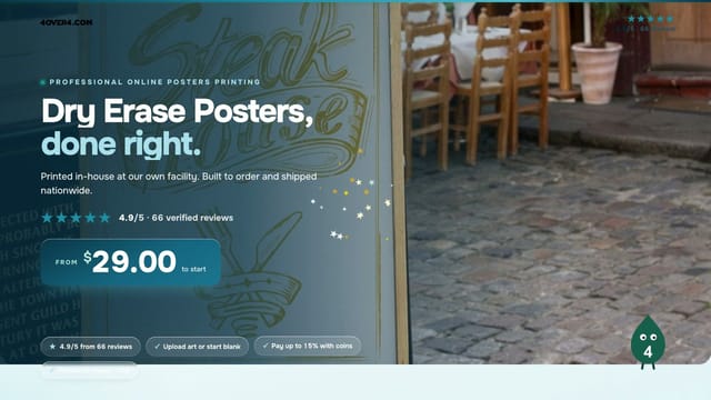 Dry Erase Posters product video