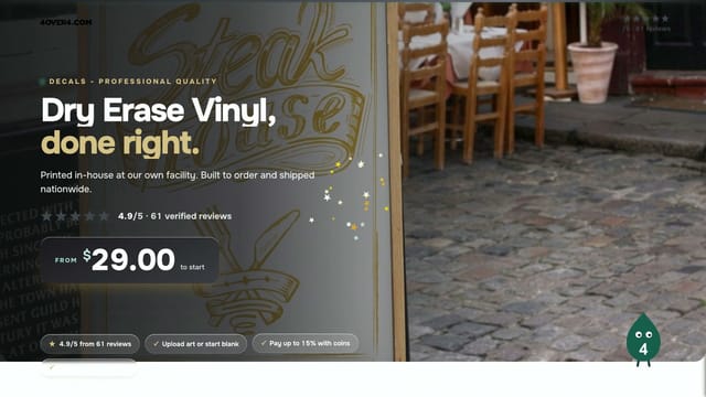 Dry Erase Vinyl product video