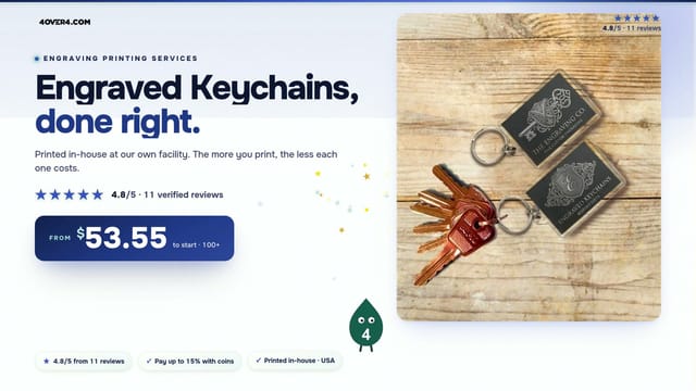 Engraved Keychains product video