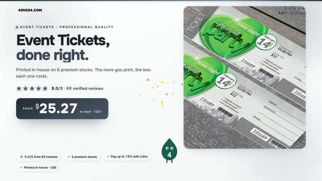 Event Tickets product video