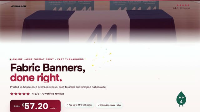 Fabric Banners product video