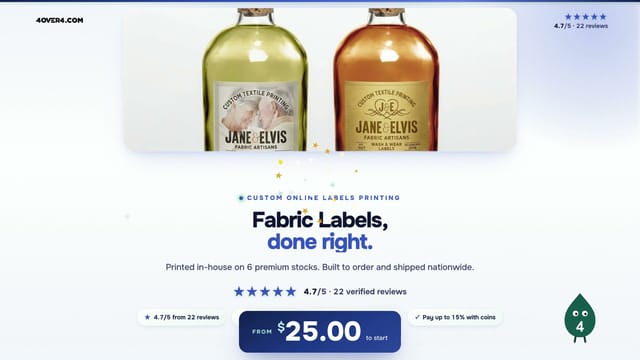 Fabric Labels product video