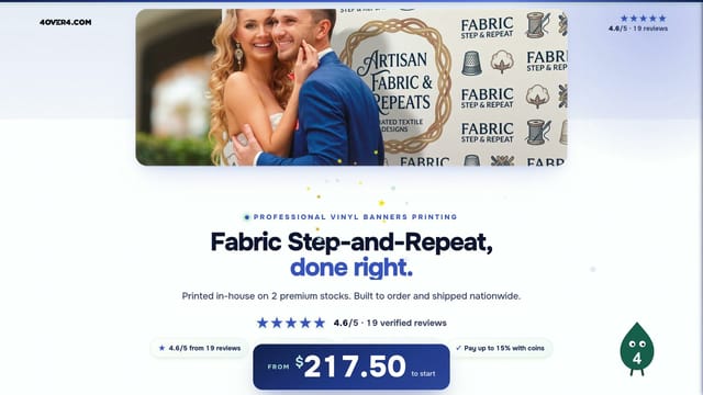Fabric Step-and-Repeat product video