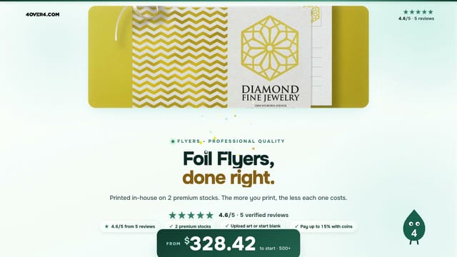 Foil Flyers product video