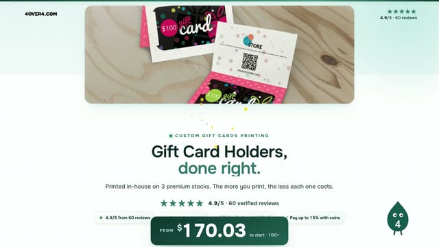 Gift Card Holders product video
