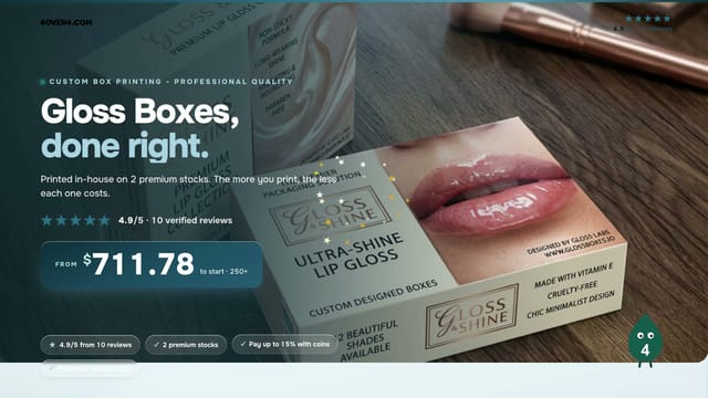 Gloss Boxes product video