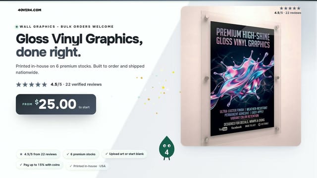 Gloss Vinyl Graphics product video