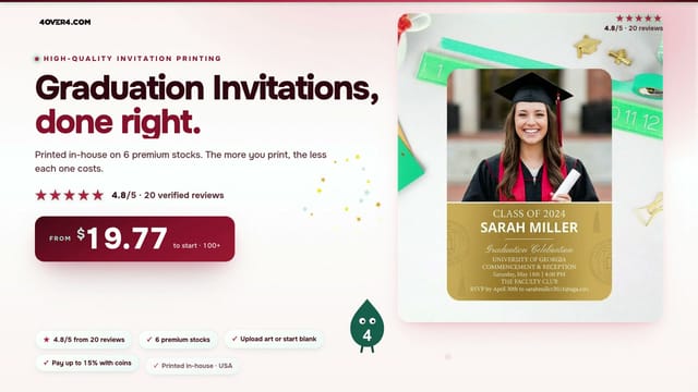 Graduation Invitations product video