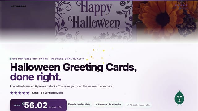 Halloween Greeting Cards product video