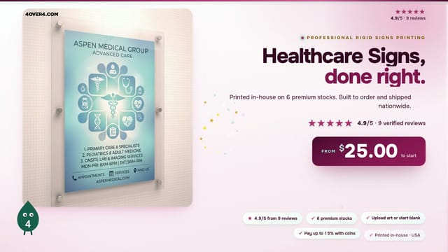 Healthcare Signs product video