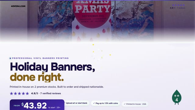 Holiday Banners product video