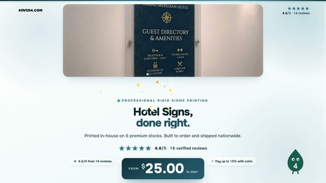 Hotel Signs product video