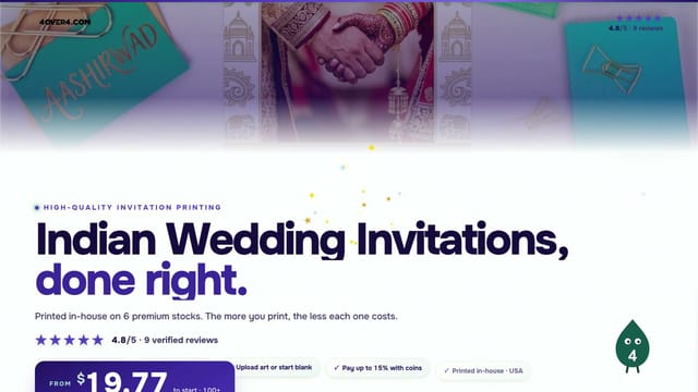 Indian Wedding Invitations product video