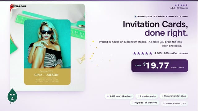 Invitation Cards product video