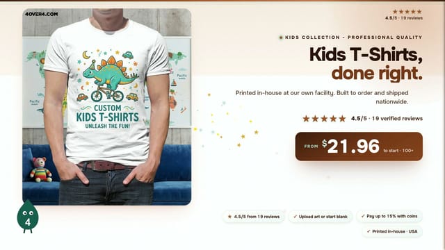Kids T-Shirts product video