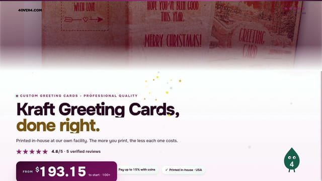 Kraft Greeting Cards product video