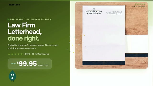Law Firm Letterhead product video