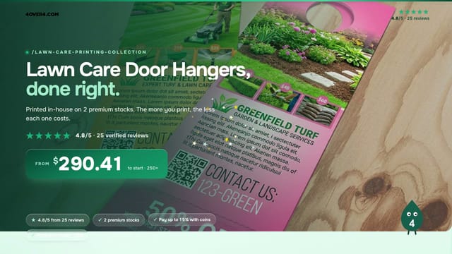 Lawn Care Door Hangers product video