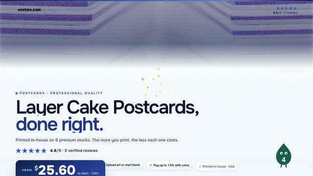 Layer Cake Postcards product video