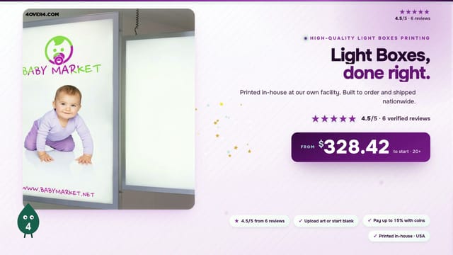 Light Boxes product video