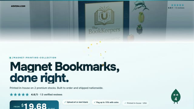 Magnet Bookmarks product video