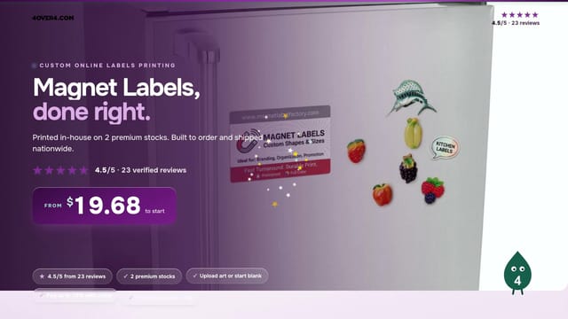 Magnet Labels product video