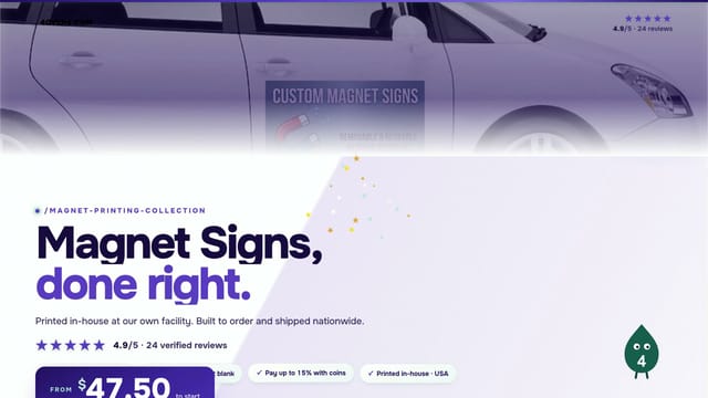 Magnet Signs product video