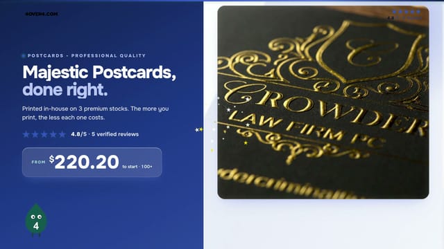 Majestic Postcards product video