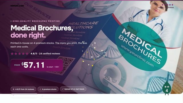 Medical Brochures product video