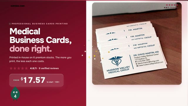 Medical Business Cards product video