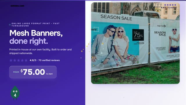 Mesh Banners product video