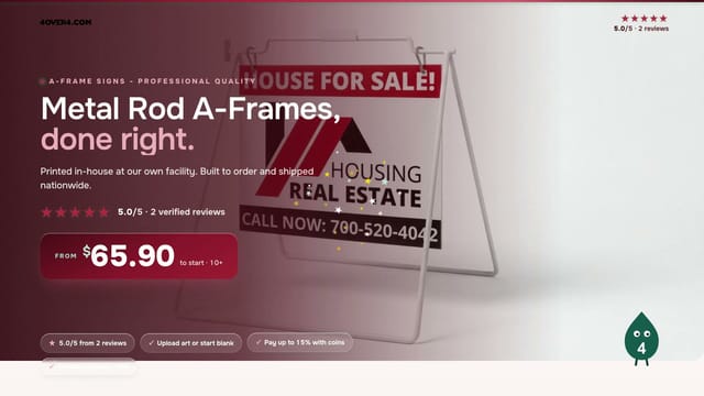 Metal Rod A-Frames product video