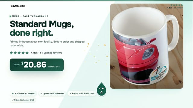 Standard Mugs product video