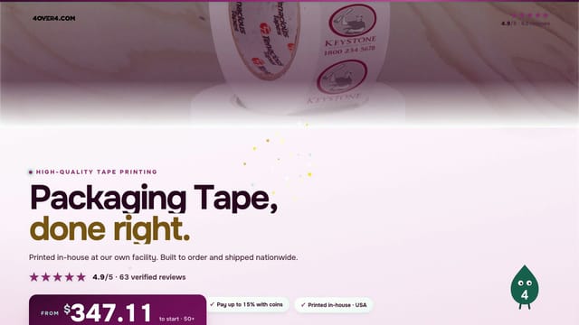 Packaging Tape product video