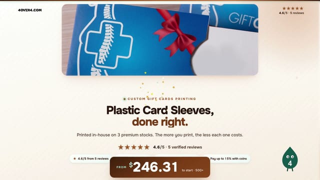 Plastic Card Sleeves product video