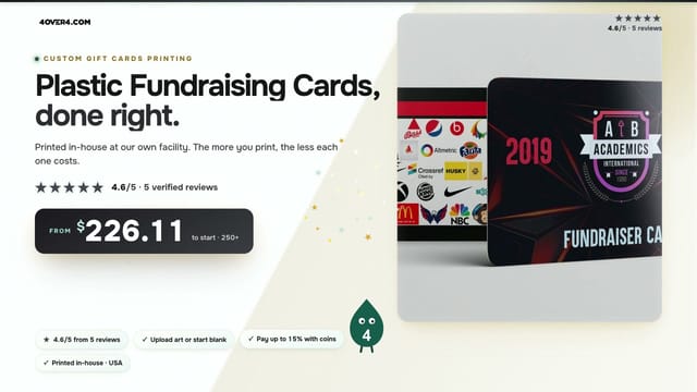 Plastic Fundraising Cards product video