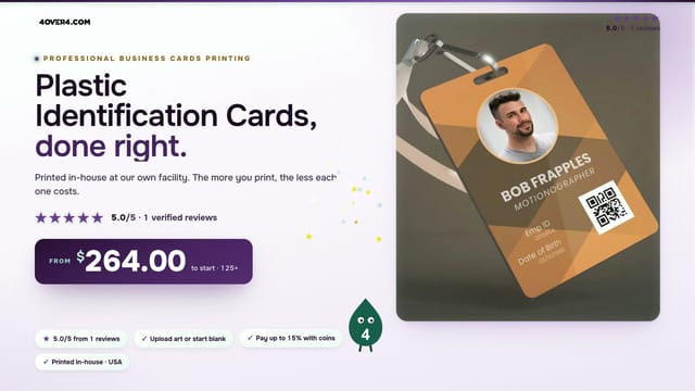 Plastic Identification Cards product video