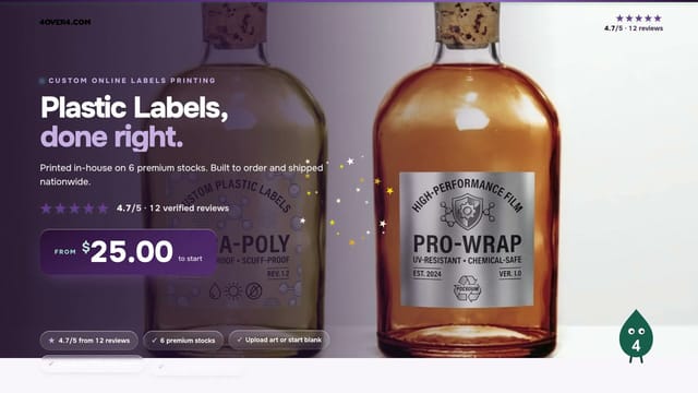 Plastic Labels product video