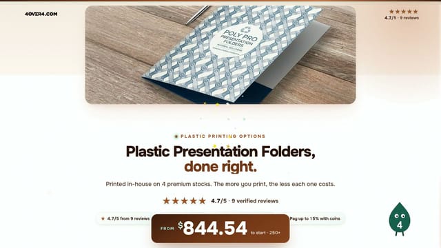 Plastic Presentation Folders product video